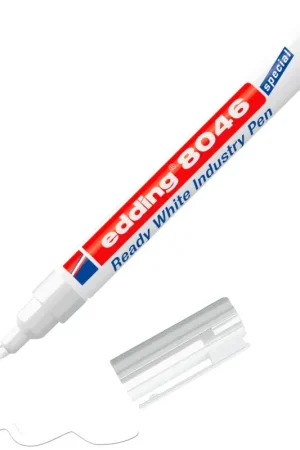 edding 8046 Ready White Industry Pen Prix Bas