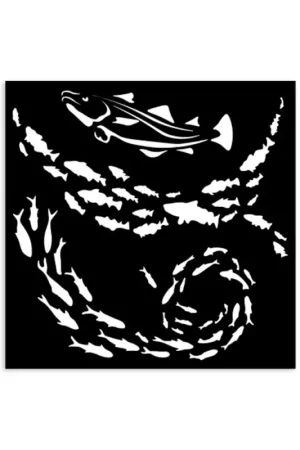 Expédition Rapide Pochoir "Silent Sea - Fish"