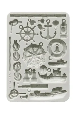 Moule en silicone A5 "Silent Sea - Rudders & Boats" Populaire