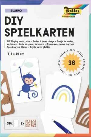 Bon Plan Set de cartes à jouer vierges
