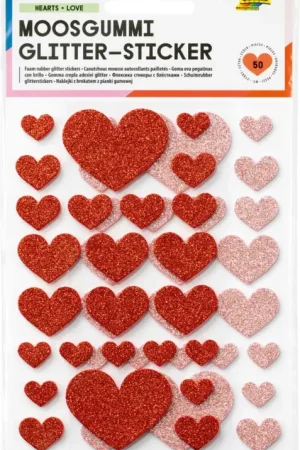 Stickers pailletés en caoutchouc mousse Super Prix
