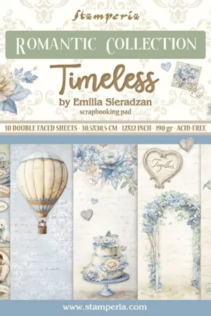 Bloc de papier scrapbooking « Timeless » Meilleur Prix