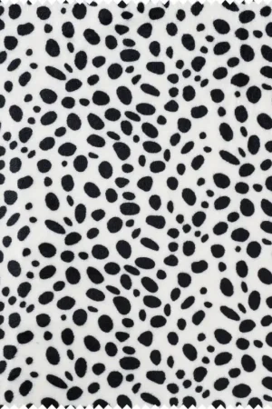 Super Prix Tissu polaire au mètre « Dalmatien »