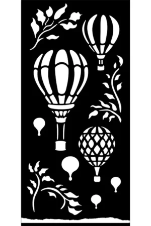 Réduction Pochoir « Timeless - Air Balloons »