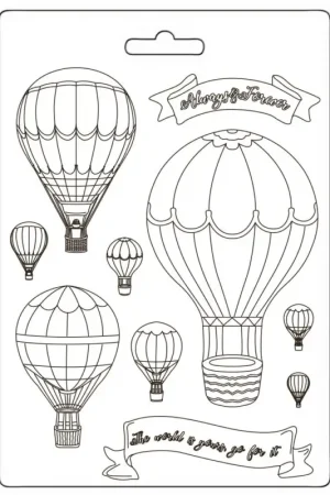 Commande En Gros Moule souple A5 « Timeless - Balloons »