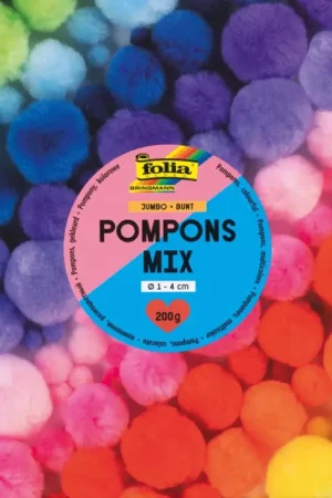 Pompons Mix Jumbo Pack « Multicolore » Seulement Aujourd'hui