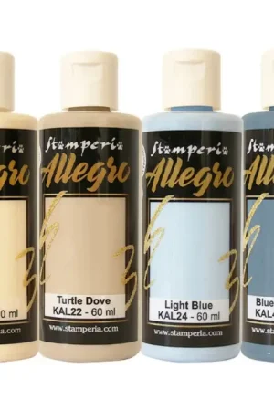 Vente Flash Peintures Stamperia Allegro Acrylic « Timeless »