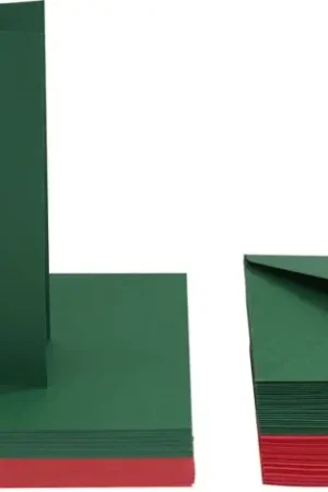Haute Qualité Cartes doubles et enveloppes VBS « Classic Christmas », A6, 50 pc.