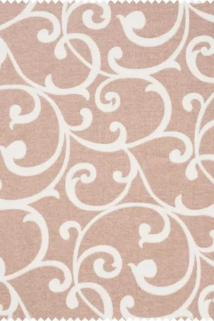 Dernier Modèle Tissu déco imprimé aspect lin au mètre « Diamond- Beige »