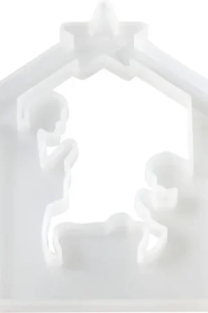 Moule en silicone « Crèche », à bord emboîtable Bon Marché
