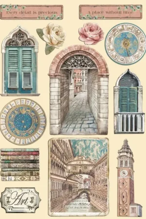 Must-Have Motifs découpés au laser « Venice City of Art »