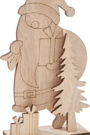 Commande En Gros Décoration à emboîter en bois VBS « Père Noël »
