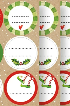 Autocollant « Jolly Christmas » Commande En Gros