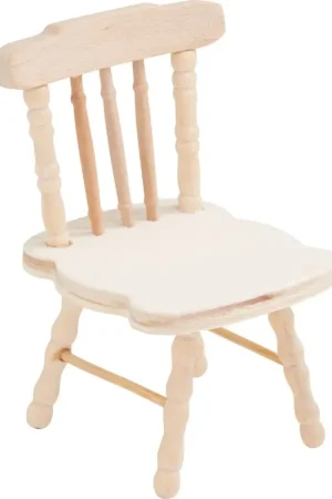 Jusqu'à Épuisement Des Stocks Chaise en bois miniature VBS