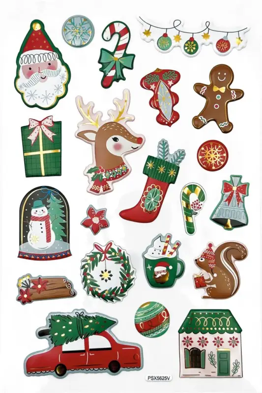 Certifié Autocollants « X-Mas »