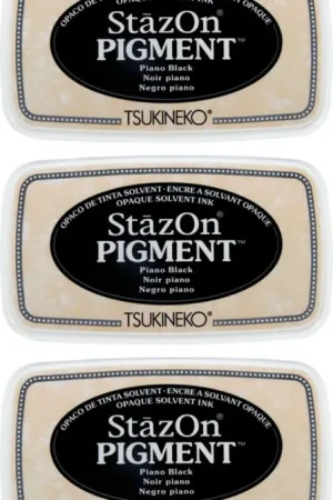 Prix Choc Encreur StazOn Pigment noir, set de 3