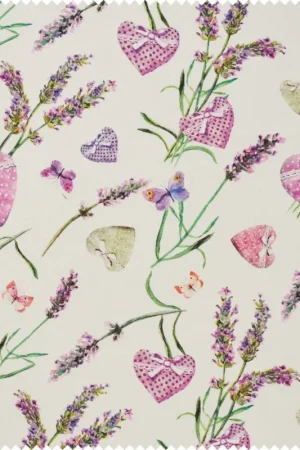 Satisfait Ou Remboursé Tissu coton au mètre « Lavanda »