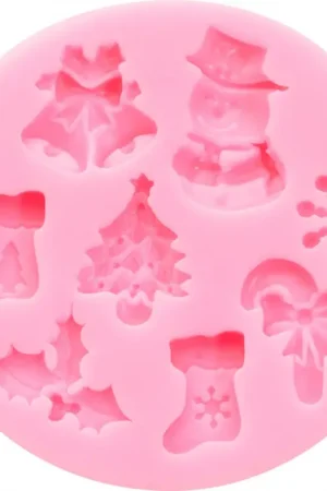 Bon Plan Moule en silicone VBS « Christmas Mix »