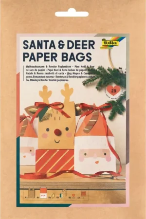 Promotion Paper Bag Set « Santa & Deer »