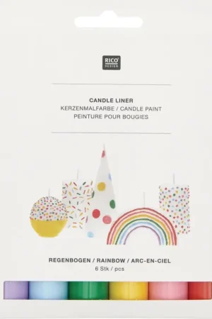 Bon Marché Candle Liner Set « Rainbow »