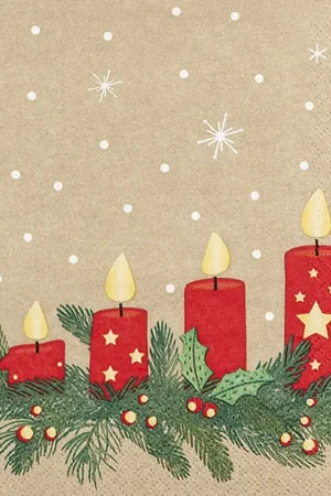 Seulement Aujourd'hui Serviette « Advent Lights »