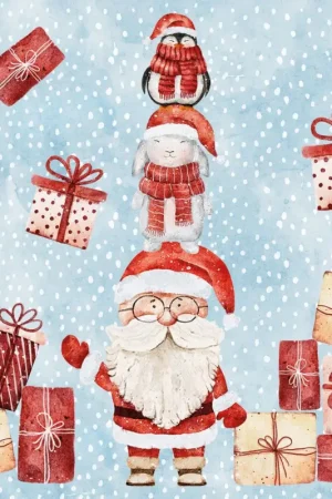Serviette « Santas Helpers » Offre Spéciale