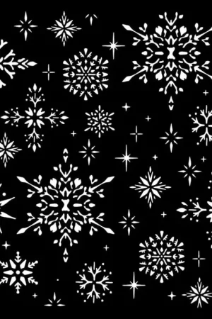 Prix Choc Pochoir « The Owl's House - Snowflakes »