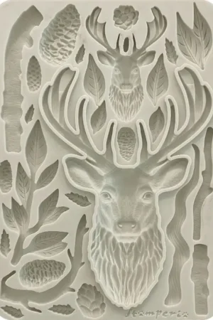 Remise Moule en silicone A5 « The Owl's House - Deer »