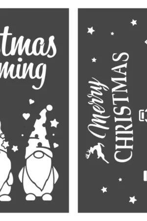 Bon Marché Set de pochoirs VBS « Merry Christmas », A4