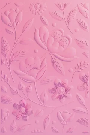 Dernier Modèle Gabarit d'embossage 3D Sizzix « Happy Garden by Catherine Poole »