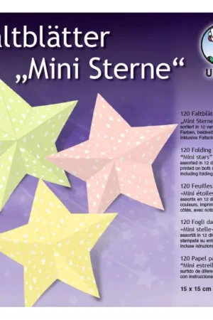 Feuilles de pliage « Mini-étoiles » Affaire À Saisir