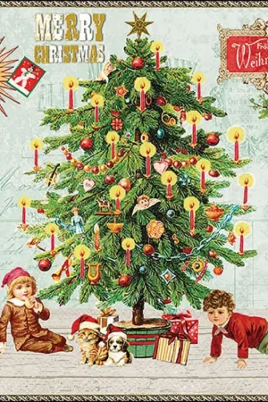 Offre Exclusive Serviette « Under The X-Mas Tree »