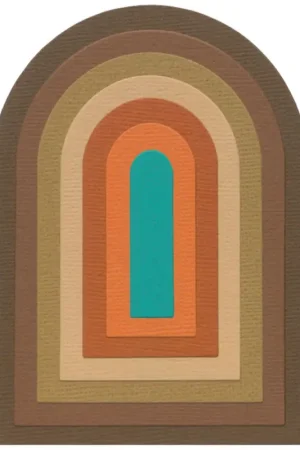 Gabarit d’estampe Sizzix Framelits « Tunnel Arches by Eileen Hull » Commander Vite