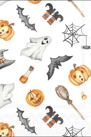Promotion Serviette "Happy Halloween"