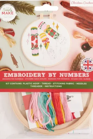 Promotion Saisonnière Simply Make - Embroidery By Numbers