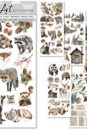 Art Stickers « Forest Tales » Affaire À Saisir