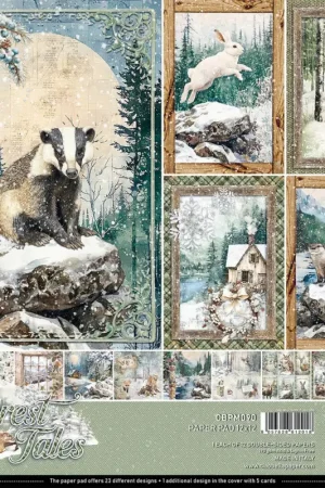 Expédition Rapide Papier scrapbooking « Forest Tales »