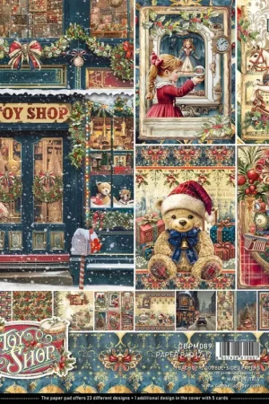 Papier scrapbooking « Toy Shop » Seulement Aujourd'hui
