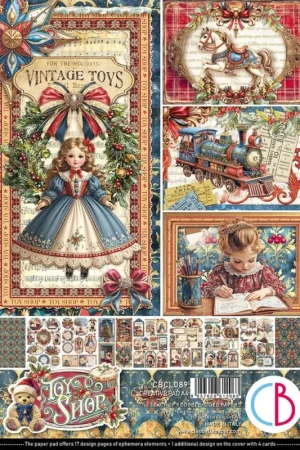 Offre Du Jour Assortiment de papiers « Toy Shop »