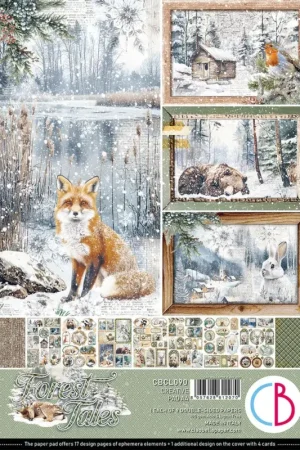 Assortiment de papiers « Forest Tales » Prix Cassé