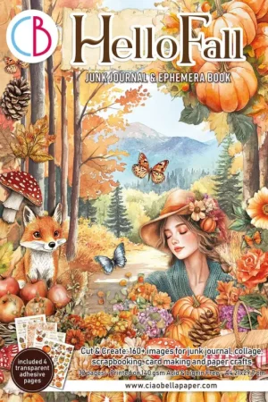 Junk Journal & Ephemera Book « Hello Fall » Vente Flash