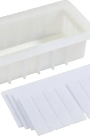 Moule à savon en silicone avec séparateurs Jusqu'à Épuisement Des Stocks