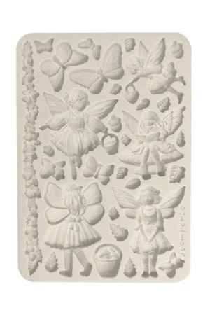 Moule en silicone A5 « Whispering Wood - Fairies » Prix Choc
