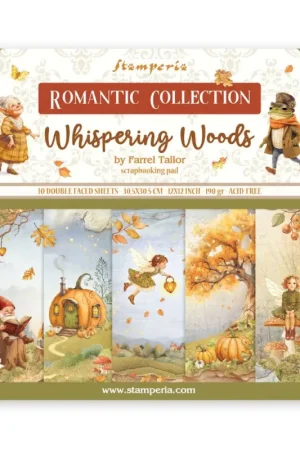 Haute Qualité Bloc de papier scrapbooking « Whispering Woods »