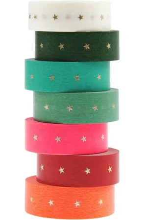 Soldes Set de masking tapes « Étoiles »