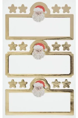 Autocollant « Étiquettes Santa » Affaire À Saisir