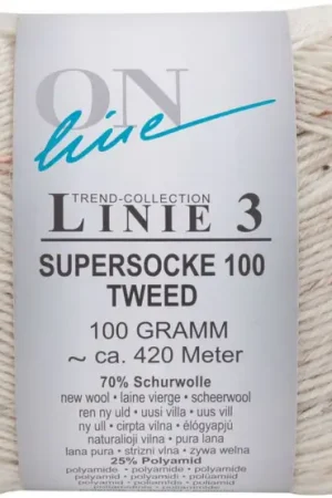 Laine pour chaussettes ONline « Supersocke Tweed », ligne 3 Quantité Limitée