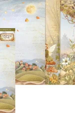 Haute Qualité Assortiment de soies de paille à motifs « Whispering Woods »