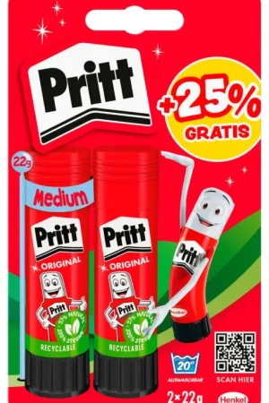 Petit Prix Bâtons de colle Pritt 2x 22 g