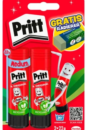 Meilleur Choix Bâtons de colle Pritt 2x 22 g, plus mars plastic